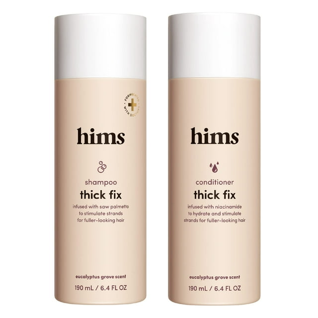 Set de champú y acondicionador Hims Thick Fix para hombre, 190 ml