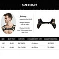 thumbnail image 3 of JOCKMAIL Men's Harness Belt Elastic Shoulder Strap Mens Neoprene Harness Mens Crop Top Chest Muscle Harness, 3 of 6