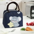 thumbnail image 6 of 100Fens Insulated Lunch Bags Bento Bags Cute Lunch Tote Bag Small Cooler Bags Waterproof Cartoon Lunch Box Bag for Work Picnic, 6 of 6
