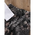 thumbnail image 5 of Aunavey Newborn Baby Boys Long Sleeve Letters Deer Romper Bodysuit Pants Hat Outfit Clothes Set, 5 of 6