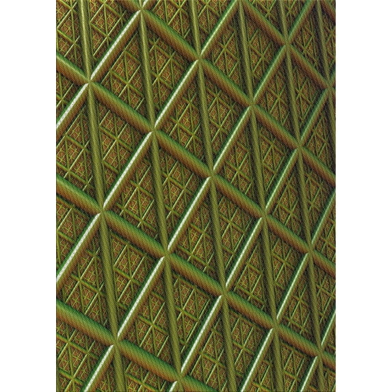 Ahgly Company Indoor Rectangle Patterned Red Novelty Area Rugs, 3' x 5'