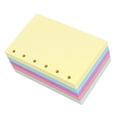 thumbnail image 1 of SUTENGDA Confetti Book 250 Pages Paper for Office Multi Color Loose Leaf Notebook Refills in 6 Hole, 1 of 8