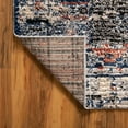 thumbnail image 6 of Unique Loom Tucson Collection Area Rug - Tubac (4' Square Blue/Black), 6 of 6