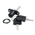 thumbnail image 1 of tredstone Rotary Lock Cylinder For Filing Cabinets Wear-Resistant Zinc Alloy Filing Cabinet Lock Linkage Lock Black 19MM, 1 of 6