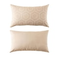 thumbnail image 1 of Ivory Solid & Geo Outdoor Lumbar Set (2 Pack), 1 of 5