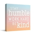 thumbnail image 6 of Barnyard Designs 'Stay Humble' Wooden Box Sign Motivational Desk Decor, Primitive Decor Office Desk Decorations for Women Office Bathroom Shelf Decor, Inspirational Desk Decor, 8x8, 6 of 7