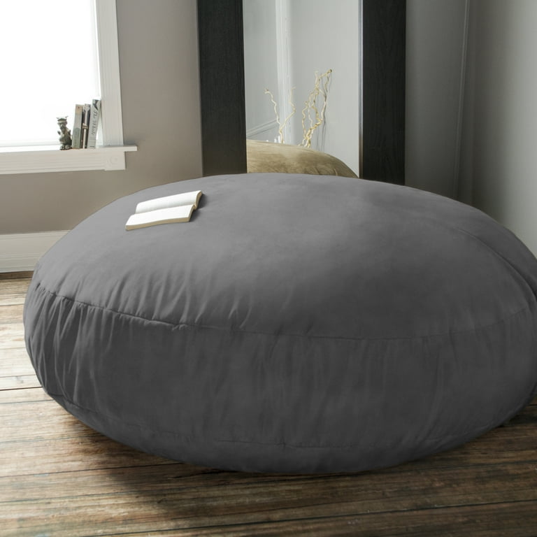 Jaxx 6' Cocoon Large Bean Bag Chair in Camel