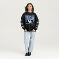 thumbnail image 3 of Women's Gameday Couture  Black Kentucky Wildcats Pure Victory Relaxed Rhinestone Pullover Sweatshirt, 3 of 4