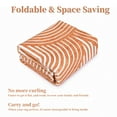 thumbnail image 7 of HOMERRY Area Rugs 9' x 12' for Living Room Washable Orange Lines Print Rug Contemporary Abstract Soft Foldable Thin Floor Cover for Bedroom, 7 of 7
