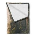 thumbnail image 2 of Adventure Soft Flannel Fleece Blanket, Straight Highway in Northern California United States Nature Photography, Cozy Plush for Indoor and Outdoor Use, 70" x 90", Forest Green Grey, by Ambesonne, 2 of 5