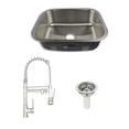 thumbnail image 1 of Tarja de cocina CNX con Contra Canasta y mezcladora monomando TS5945SC2 + CANS + MZM8115F, 1 of 13