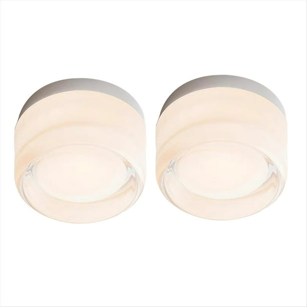 2 LáMparas de Pared LED para Sala de Estar, LáMpara de Pared LED , Luz de Noche de Lujo NóRdica CóNcava, Transparente
