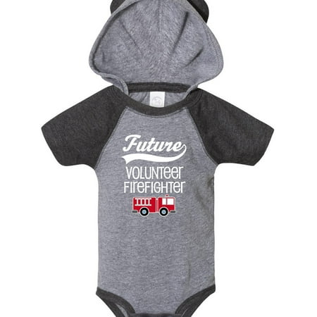 

Inktastic Future Volunteer Firefighter Gift Baby Boy or Baby Girl Bodysuit