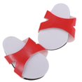 thumbnail image 1 of Zapatillas Multicolores Zapatillas Planas Para Muñecas De Muñecas American Doll De 18 Pulgadas rojo Baoblaze Muñecas Zapatillas Zapatos, 1 of 6