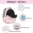 thumbnail image 4 of Paisley Gift Backpack for Women & Men - Waterproof School Companion, Trendy Laptop Backpack with Paisley Design, Campus Must-Have, 4 of 6