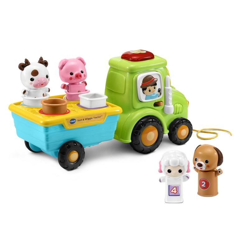 VTech Sort & Wiggle Tractor - Interactive Farm Toy - Walmart.com