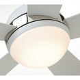 thumbnail image 4 of Emerson Astor Ceiling Fan - Satin White with Polished Nickel Accents, 4 of 7