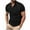 Black, variant on XuJwPNcy Mens Short Sleeve Shirts Summer Button up Casual T-Shirts Big and Talls Basic Solid Color Tops