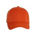 thumbnail image 2 of Adjustable Baseball Cap, Orange, 2 of 2