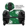 thumbnail image 4 of Kdxio Snowflake Pattern Luggage Cover for Travel,Elastic and Durable,Fits 18-32 Inch,Anti-Scratch Suitcase Protector, 4 of 9