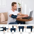 thumbnail image 5 of Reamphy Elbow Brace Comfortable Night Sleep, Cubital Tunnel Syndrome, Ulnar Nerve entrapment Relief Pain and Tendonitis, Arm Straightener Fit Men ＆ Women (Small Blue), 5 of 6