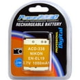 thumbnail image 2 of Power2000 EN-EL19 3.7V 1000mAh Rechargeable Lithium-Ion Battery for Nikon Digital Cameras, 2 of 2