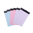thumbnail image 1 of Bloc Notas Legales Mintra Office BASIC PASTEL 6pk 5x8 Rayado Estrecho 50 Hojas, 1 of 3