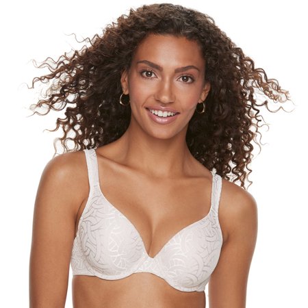 Soutien-gorge Vanity Fair Flattering Lift 34D - Blanc - Armatures, Rembourrage Léger - Occasion Très Bon état