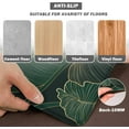 thumbnail image 5 of Kitchen Mats for Floor Cushioned Anti Fatigue Mats for Kitchen Floor Green Kitchen Floor Mat Memory Foam Boho Kitchen Rugs Luxury Kitchen Runner Kitchen Rugs Sets of 2, 17.3x28 + 17.3x47, 0.4 inches, 5 of 6