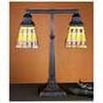 thumbnail image 2 of Meyda Tiffany - 24286 - Two Light Table Lamp - Prairie Corn - Ha Burgundy Ca-85pack, 2 of 2