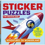STICKER PUZZLES: STICKER PUZZLES; ADVENTURES IN WONDERLAND : For Creative Kids (Series #1) (Paperback)
