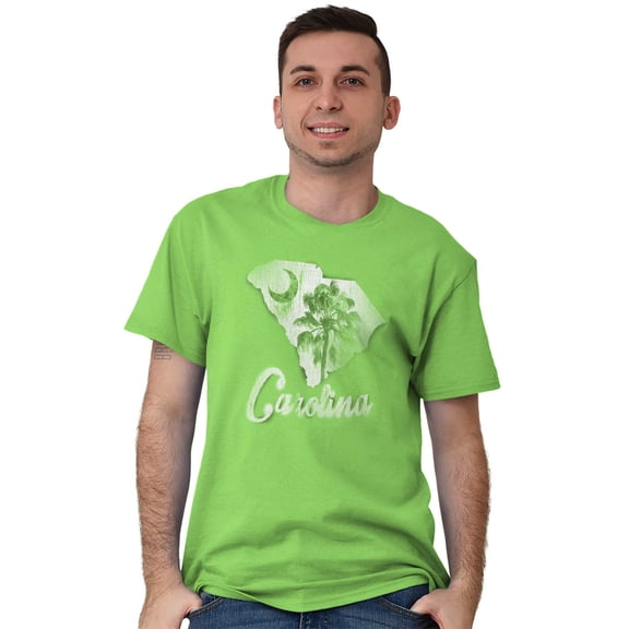 South Carolina Cute Beach Aesthetic Men's Graphic T Shirt Tees Brisco Brands S