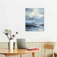 thumbnail image 2 of ONETECH Blue and Grey Wall Art-Abstract Picture Canvas Print Wall Painting Modern Artwork Canvas Wall Art for Living Room Home Office Décor, 2 of 4
