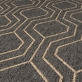 thumbnail image 3 of Luxe Weavers Moroccan Trellis Black 6x9 Washable Area Rug, Anti-Slip Geometric Carpet, 3 of 9