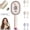 Pink, variant on USB Rechargeable Hair Straightener Brush, Cordless Ionic Straightening Comb, Anti-Static & Fast Heating Ceramic Brush for Home Travel(Beige)