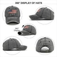 thumbnail image 4 of Vintage Baseball Hats for Men American Flag Patch Breathable Mesh Classic Baseball Caps Adjust Cotton Running Ball Hats, 4 of 6