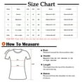 thumbnail image 3 of cfhntfmh Dressy Casual Shirts for Women Trendy Ruffle 1/4 Sleeve Length Summer Tops Soft V Neck Solid Color Tunic T-Shirts, 3 of 6
