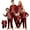 Christmas 02, variant on Family Matching Christmas Pajamas – Holiday Tree & Santa Print Sleepwear Sets for Women, Men, Couples