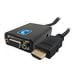 4IN HDMI A MALE TO VGA FEMALE W/AUDIO CONVERTER 2 YR WARR