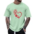 thumbnail image 1 of Tops para hombre, blusas y camisas de manga corta con cuello redondo para hombre, camisetas casuales con estampado de moda para hombre, blusa de manga corta, blusa de poliéster para hombre., 1 of 4