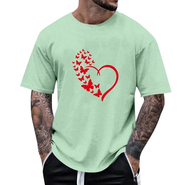 Tops para hombre, blusas y camisas de manga corta con cuello redondo para hombre, camisetas casuales con estampado de moda para hombre, blusa de manga corta, blusa de poliéster para hombre.