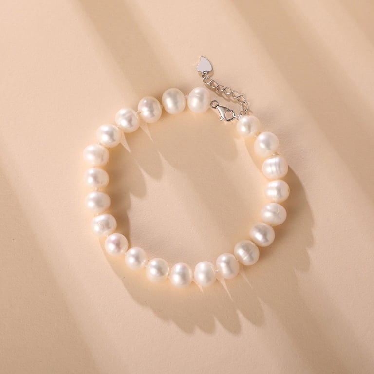 Yami 8.5-9mm White Freshwater Pearl Jewelry Set photo 5