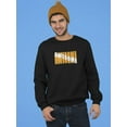 thumbnail image 2 of Awesome Glitch Style  Sweatshirt Men -GoatDeals Designs, Male Large, 2 of 4