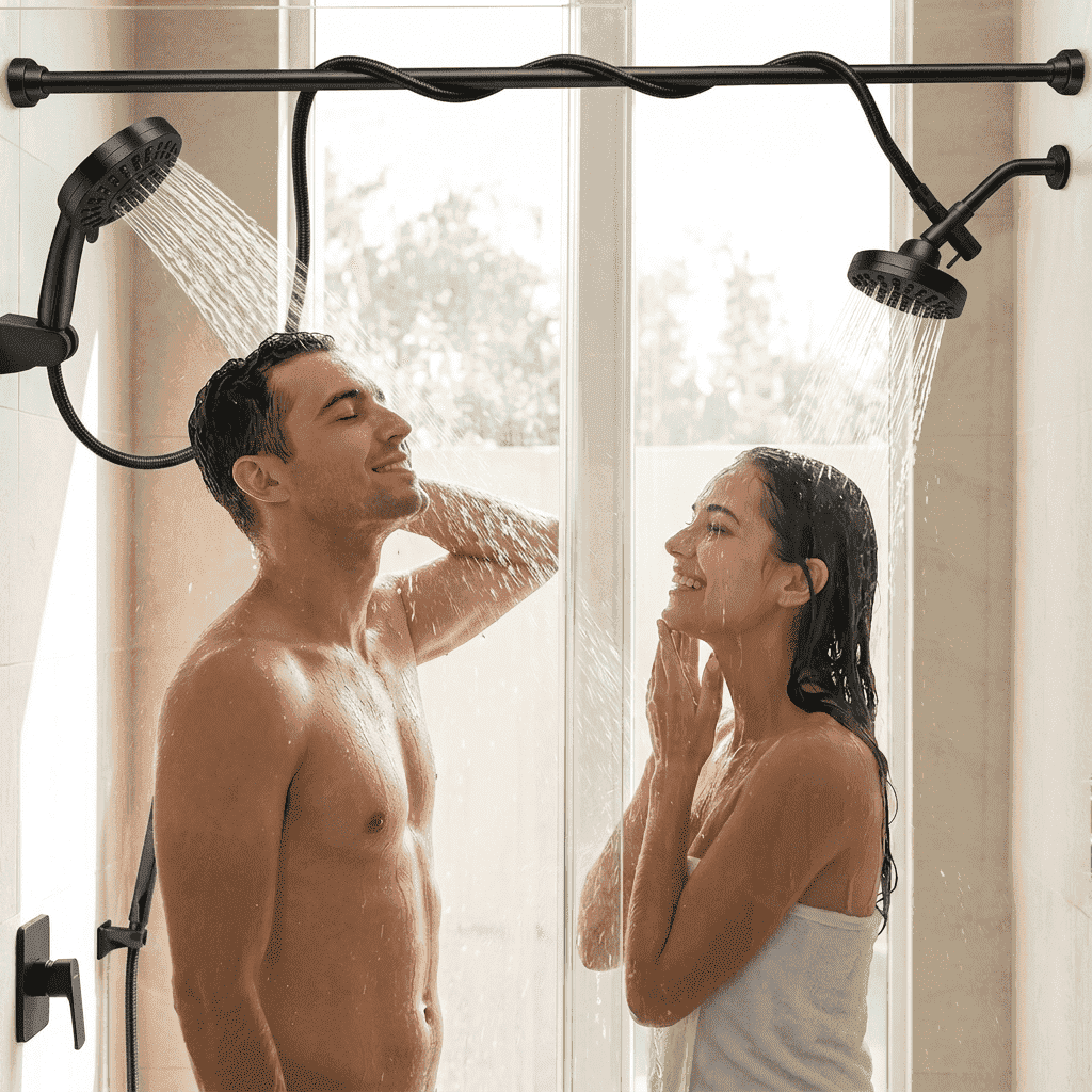 Waterpik 6+ Mode Powerpulse Massage Dual Shower Head System