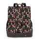 thumbnail image 1 of Disketp Red Mushrooms Mochila de Cuero para Mujer, Bolso de Espalda Antirrobo con Estilo para Viaje, Trabajo y Uso Diario, 1 of 4