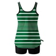 thumbnail image 3 of Trajes de Baño de Mujer Más Tamaño Impresión Bowknot Dos Piezas con Pantalones Cortos, Pantalones Cortos de Tamaño Más para las Mujeres, 3 of 6