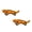 Orange, variant on TUFFY® Desert Ant, 2-Pack Durable Dog Toys