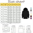 thumbnail image 3 of Zylarhe Boys Girls Sweatshirts Boys Fashion Winter Comfort Hooded Top Long Sleeve Solid Color Sweatshirt Outerwear Garment for Fall Season 5-6 Years Purple, 3 of 7