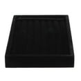 thumbnail image 5 of EHJRE Elegant Velvet Display tray and storage Showcase Jewelry Holder Organizer Black, 5 of 7