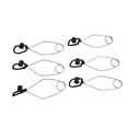 thumbnail image 3 of 6 piezas de clips para almohadillas de flauta, instrumentos de viento, abrazaderas de reparación de clarinete, accesorios para instrumentos musicales,, 3 of 8